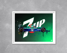 Load image into Gallery viewer, Michael Schumacher 1991 Jordan 191 F1 Print - Fueled.art
