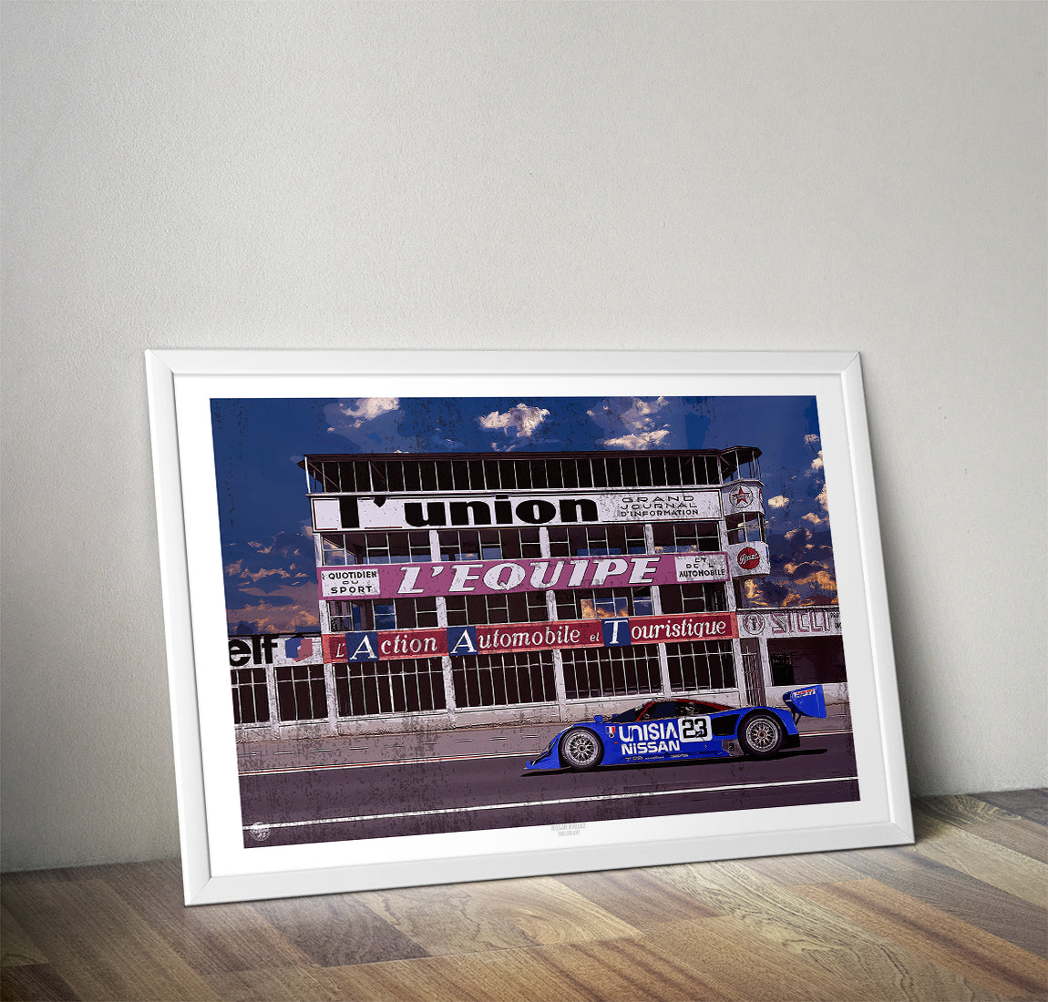 Nissan R90CK Reims Gueux Print - Fueled.art