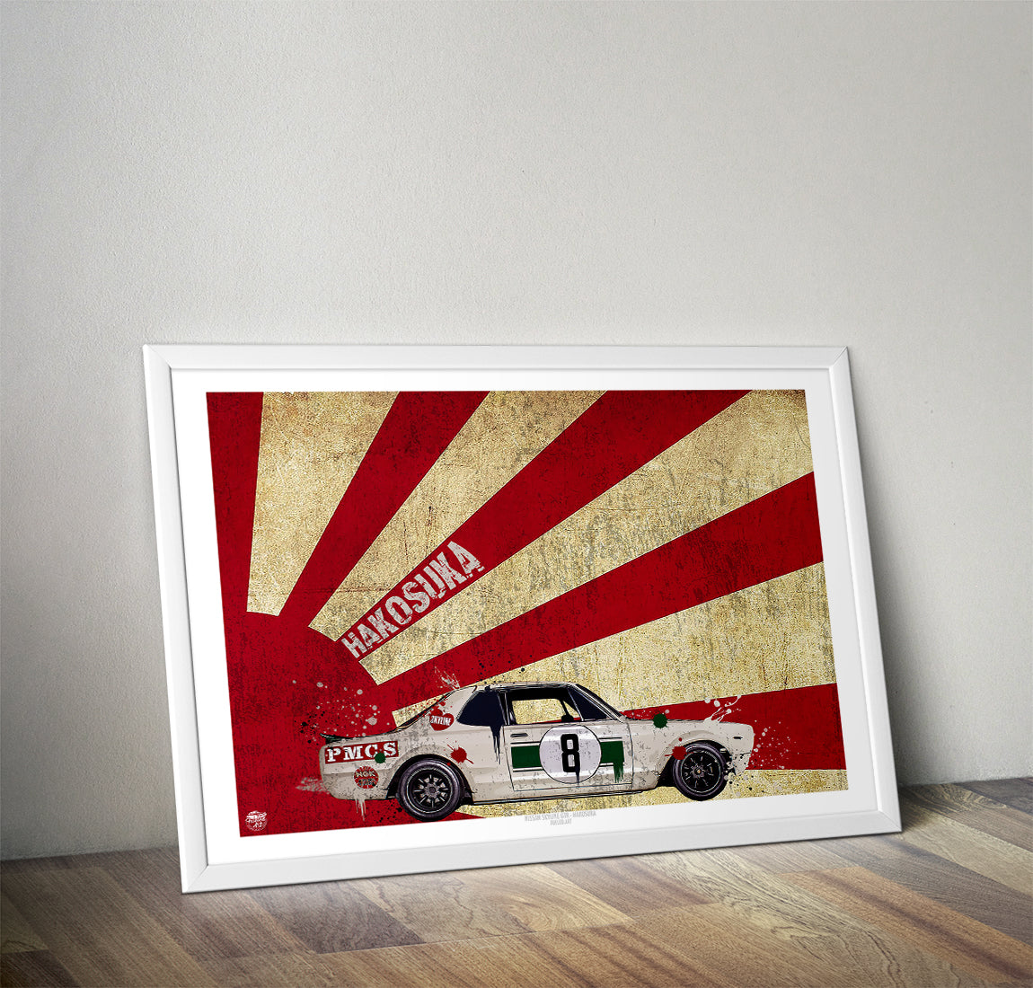 Nissan Skyline R29 GTR Hakosuka Print - Fueled.art