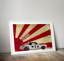 Load image into Gallery viewer, Nissan Skyline R29 GTR Hakosuka Print - Fueled.art
