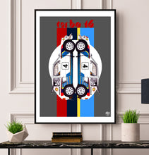 Cargar imagen en el visor de la galería, Peugeot 205 T16 print - Fueled.art
