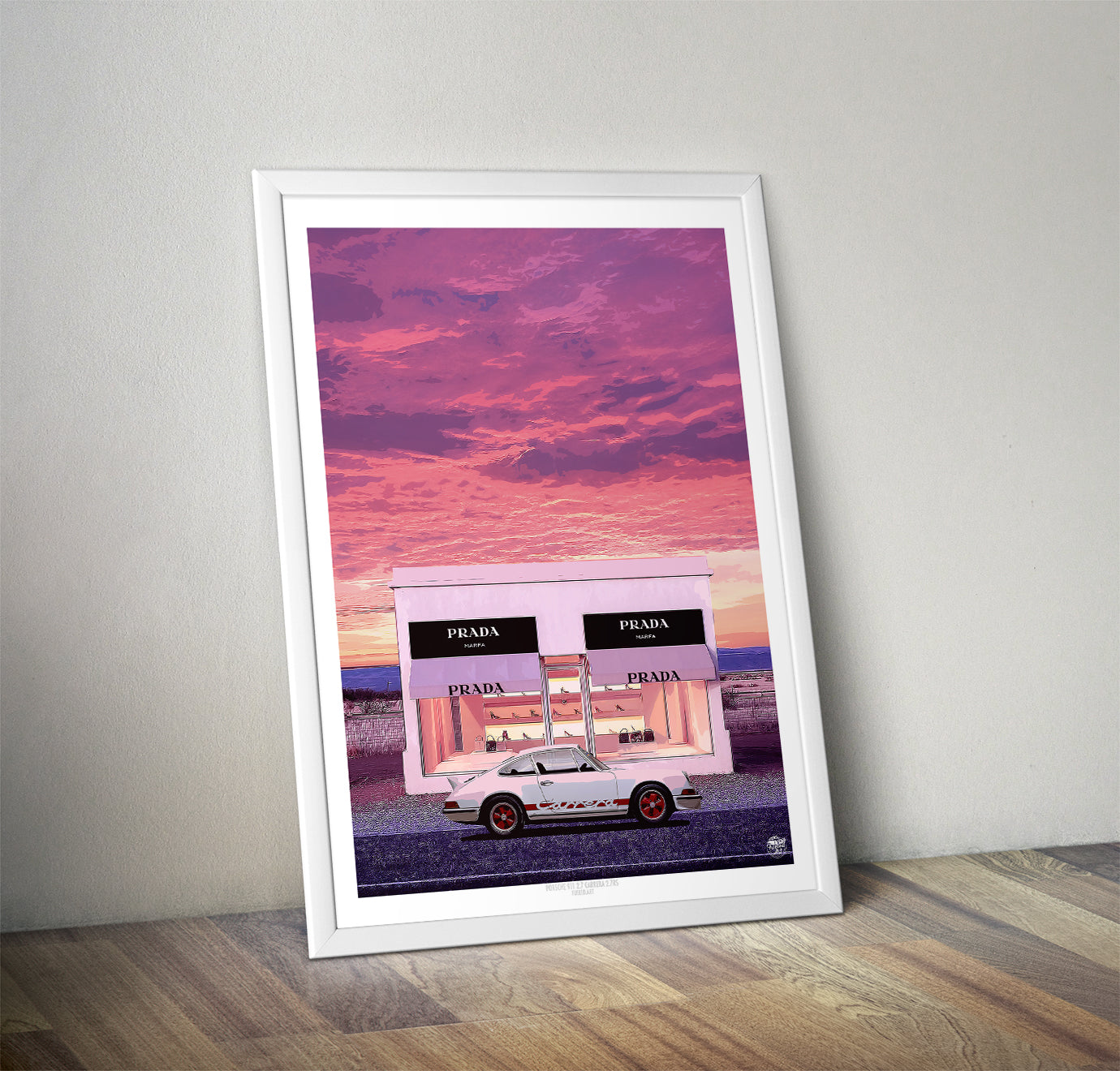 Porsche 911 Carrera 2.7 RS Print - Fueled.art