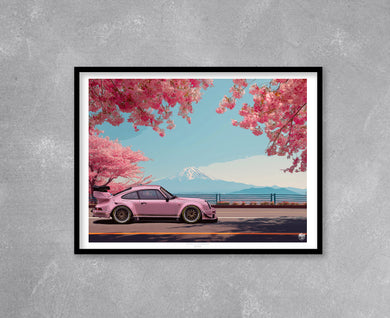 Porsche 911 RWB 930 Turbo Print - Fueled.art