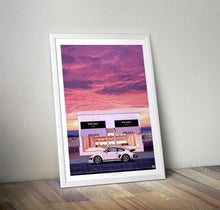 Load image into Gallery viewer, Porsche 911 930 Turbo Slantnose Print - Fueled.art
