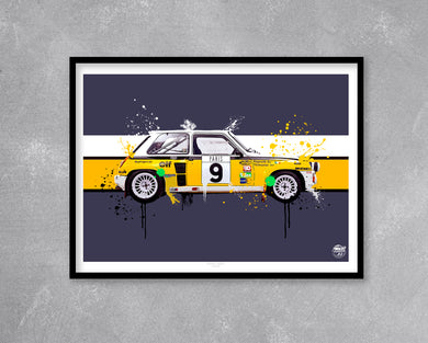 Renault 5 Turbo 2 print - Fueled.art