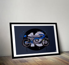 Load image into Gallery viewer, Barry Sheene 1971 Suzuki 125 RT67 Print - Fueled.art
