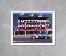 Load image into Gallery viewer, Tim Harvey 1990 Ford Sierra RS500 Cosworth BTCC Print - Fueled.art
