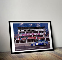 Load image into Gallery viewer, Tim Harvey 1990 Ford Sierra RS500 Cosworth BTCC Print - Fueled.art
