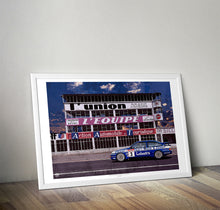 Load image into Gallery viewer, Tim Harvey 1990 Ford Sierra RS500 Cosworth BTCC Print - Fueled.art
