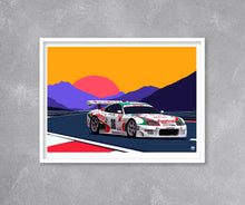 Load image into Gallery viewer, Toyota Tom's Castrol Supra print - Fueled.art
