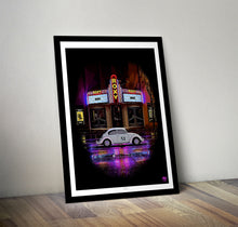 Load image into Gallery viewer, Herbie VW Beetle Print - Fueled.art
