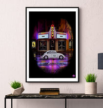 Load image into Gallery viewer, Herbie VW Beetle Print - Fueled.art
