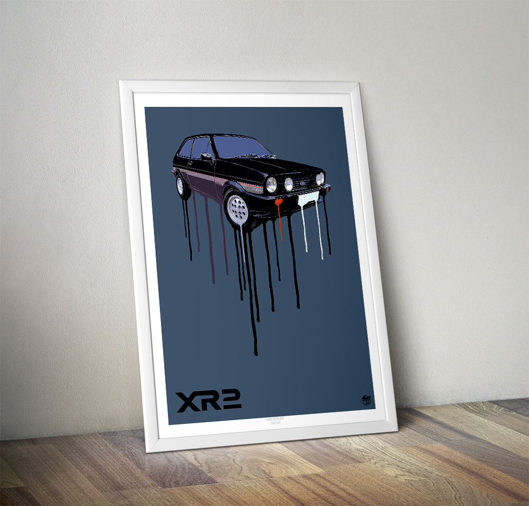 Ford Fiesta Mk1 XR2 Print - Fueled.art