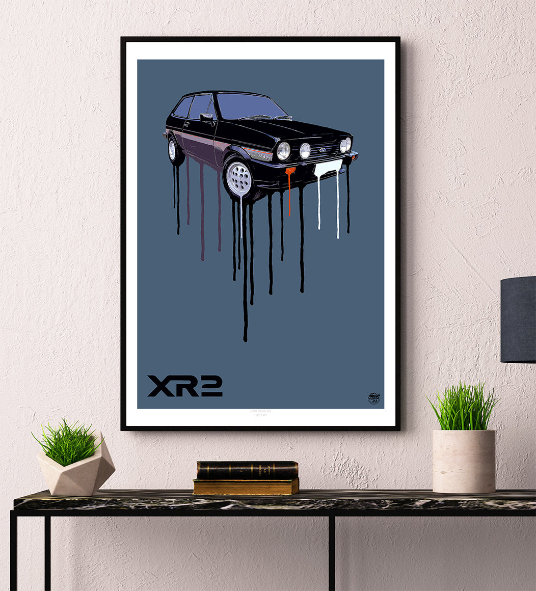 Ford Fiesta Mk1 XR2 Print - Fueled.art