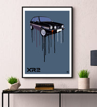 Load image into Gallery viewer, Ford Fiesta Mk1 XR2 Print - Fueled.art
