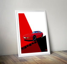 Load image into Gallery viewer, Porsche 944 print - Fueled.art
