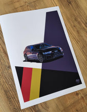 Load image into Gallery viewer, Audi RS6 Avant Print - Fueled.art

