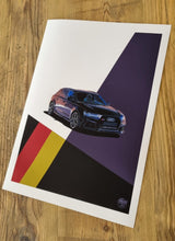 画像をギャラリービューアに読み込む, Audi RS6 Avant Print - Fueled.art
