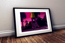 Load image into Gallery viewer, Bad Boys Porsche 911 964 Turbo Print - Fueled.art
