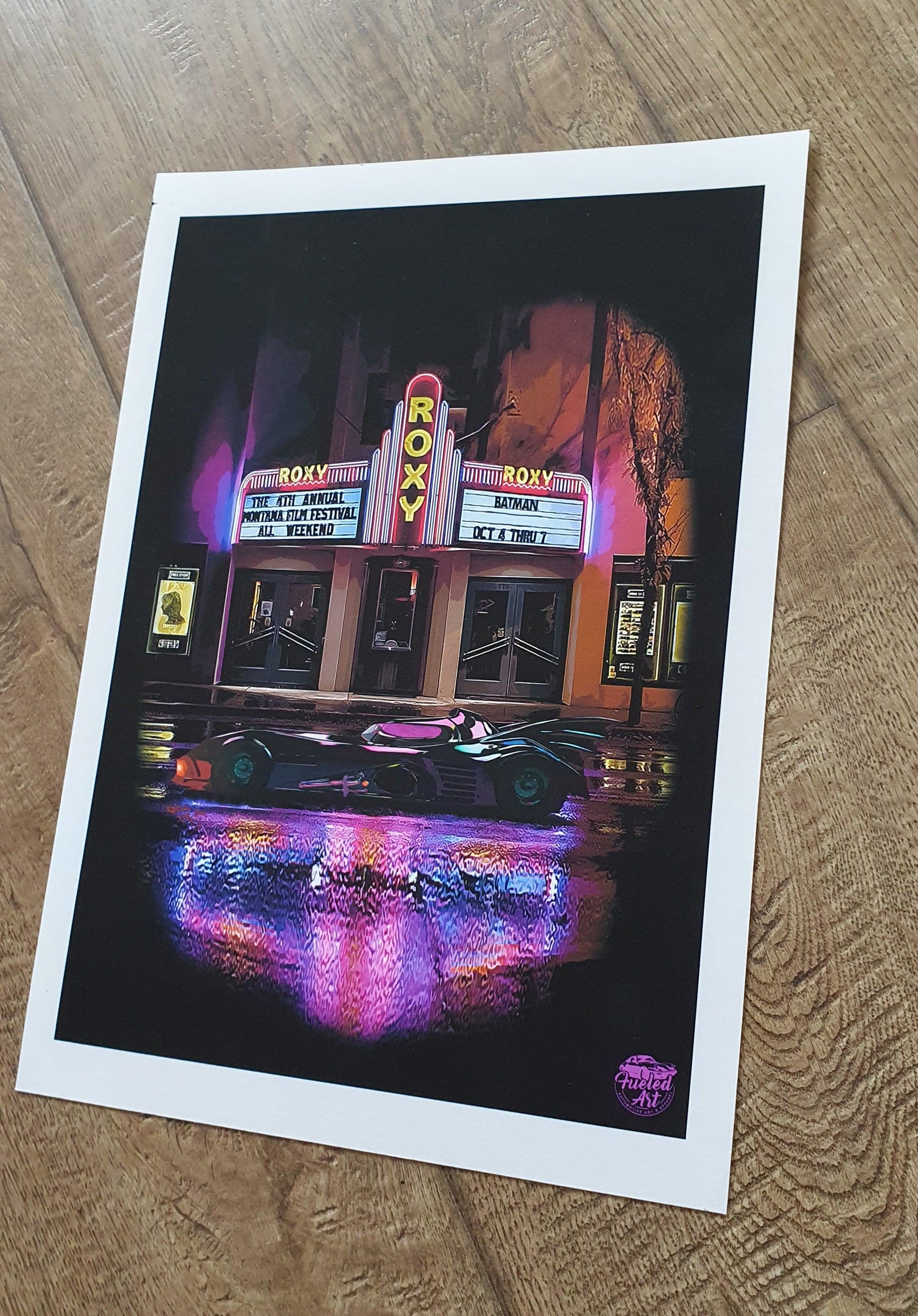 Batman Batmobile Print - Fueled.art