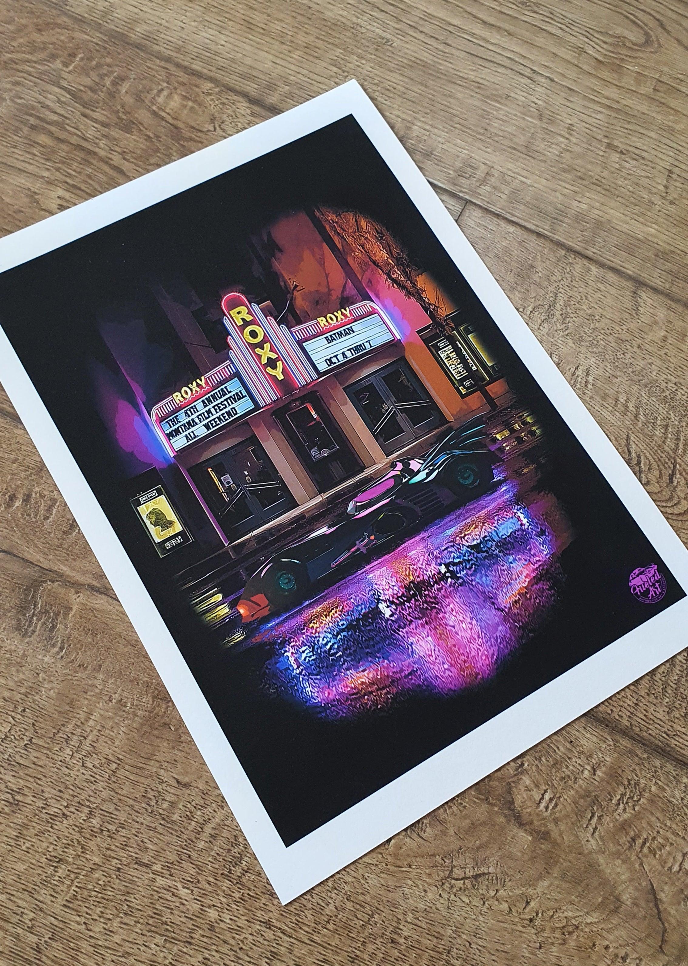 Batman Batmobile Print - Fueled.art