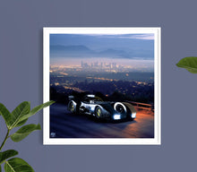 Cargar imagen en el visor de la galería, Batman Batmobile Print - Fueled.art
