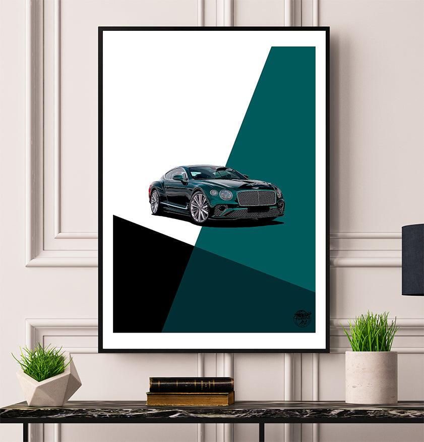 Bentley Continental GT Speed Print - Fueled.art