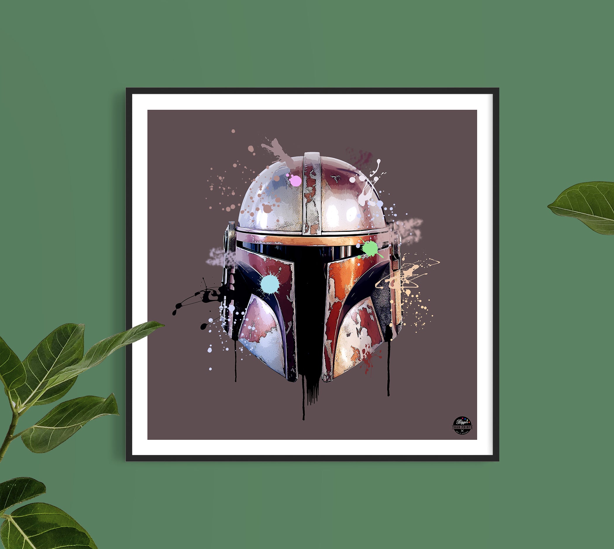 Mandalorian Star Wars print - Fueled.art