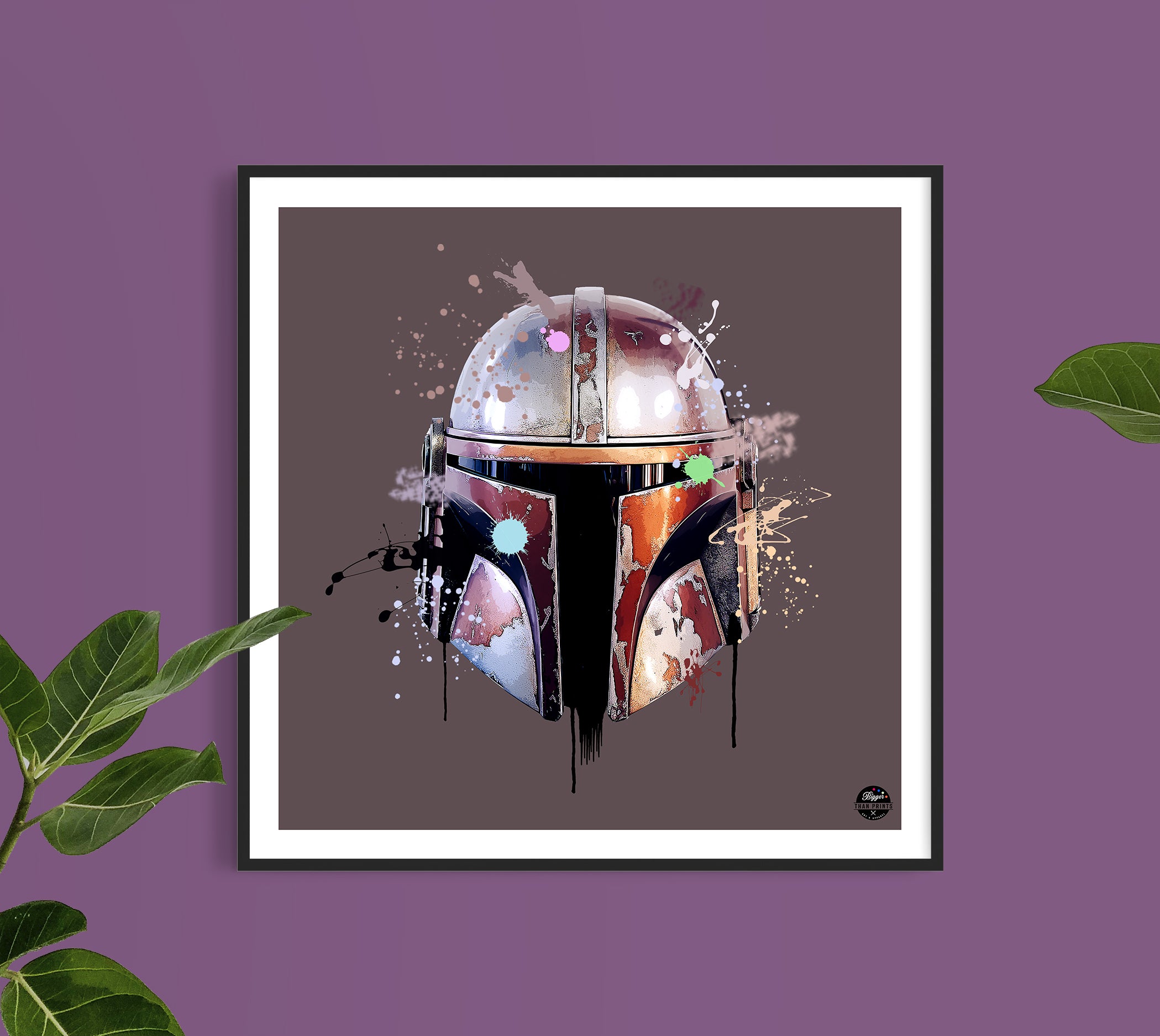Mandalorian Star Wars print - Fueled.art