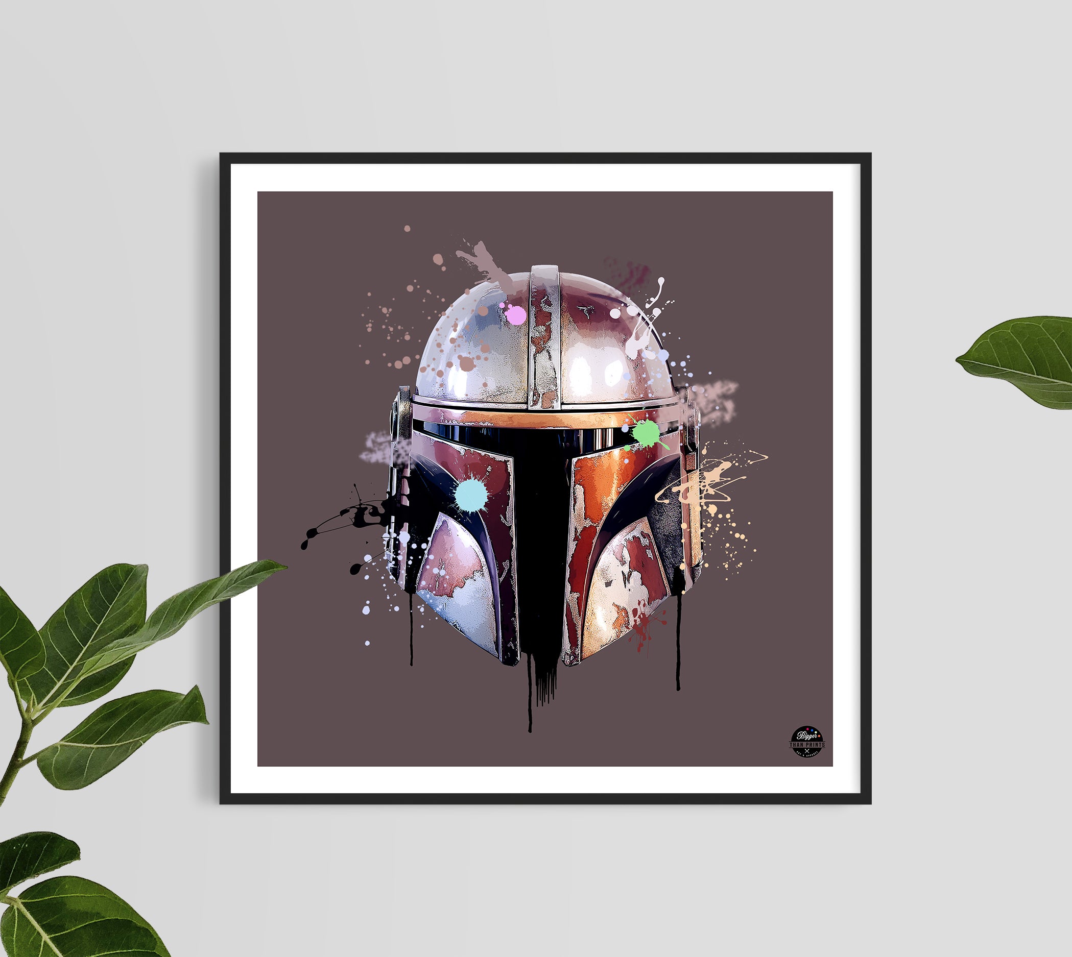 Mandalorian Star Wars print - Fueled.art