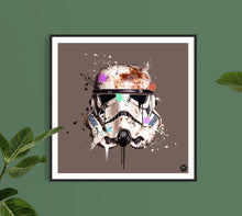 Load image into Gallery viewer, Stormtrooper Star Wars print - Fueled.art

