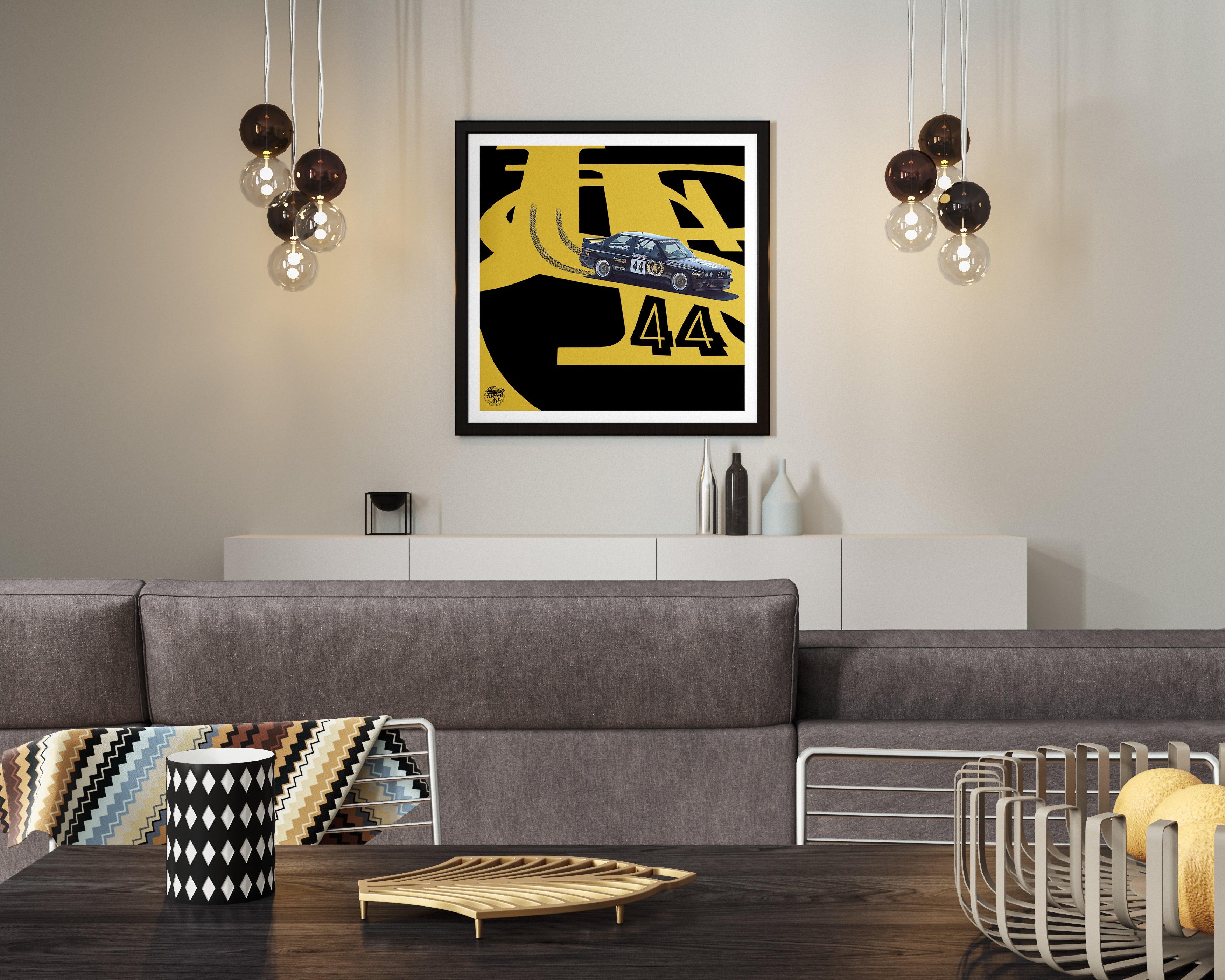 BMW E30 M3 - Jim Richards ATCC print - Fueled.art