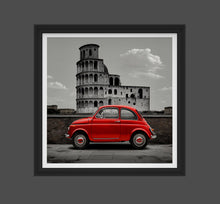 Carica l&#39;immagine nel visualizzatore di Gallery, Classic Fiat 500 print - Fueled.art
