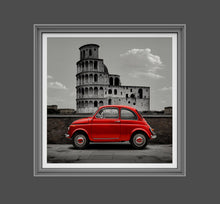 Charger l&#39;image dans la visionneuse de la galerie,Classic Fiat 500 print - Fueled.art
