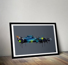 Load image into Gallery viewer, Fernando Alonso 2023 Aston Martin F1 Print - Fueled.art
