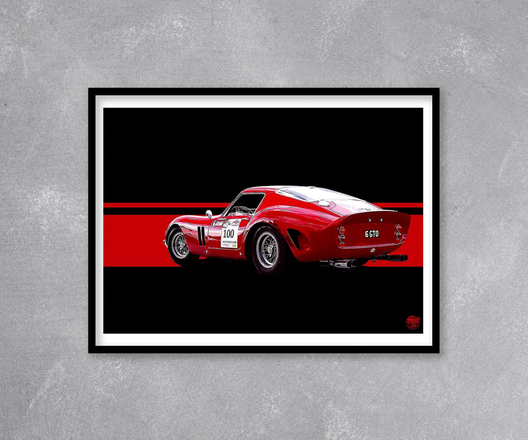 Ferrari 250 GTO Print - Fueled.art