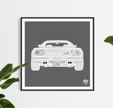 Charger l&#39;image dans la visionneuse de la galerie,Ferrari 288 GTO Print - Grey - Fueled.art
