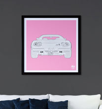 Load image into Gallery viewer, Ferrari 288 GTO Print - Pink - Fueled.art
