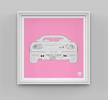 Charger l&#39;image dans la visionneuse de la galerie,Ferrari 288 GTO Print - Pink - Fueled.art
