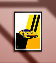 画像をギャラリービューアに読み込む, Ferrari 488 Pista Print - Fueled.art
