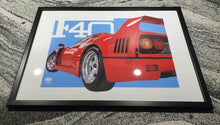 Lade das Bild in den Galerie-Viewer, Ferrari F40 Print - Fueled.art
