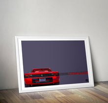 Load image into Gallery viewer, Ferrari Testarossa Print - Fueled.art
