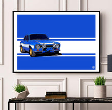 画像をギャラリービューアに読み込む, Ford Escort Mk1 RS1600 Print - Fueled.art
