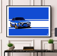 Load image into Gallery viewer, Ford Escort Mk1 RS1600 Print - Fueled.art
