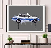 画像をギャラリービューアに読み込む, Ford Escort Mk1 RS2000 Print - Fueled.art
