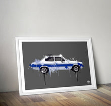 Load image into Gallery viewer, Ford Escort Mk1 RS2000 Print - Fueled.art

