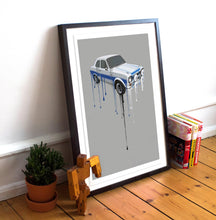 Load image into Gallery viewer, Ford Escort Mk1 RS2000 Print - Fueled.art
