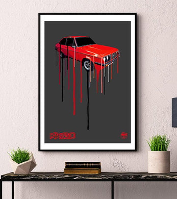 Ford Escort Mk2 RS2000 Print - Fueled.art