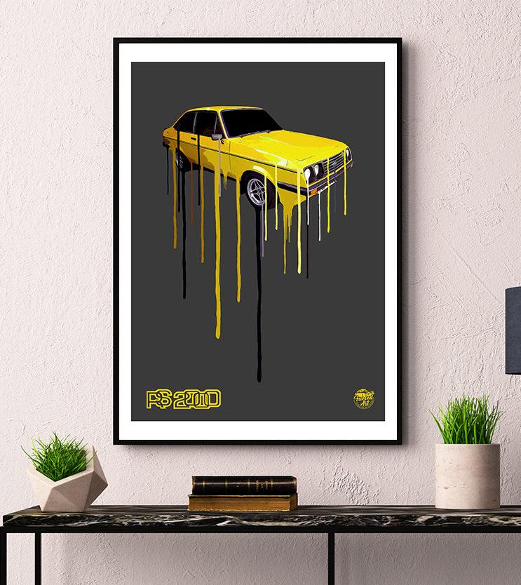 Ford Escort Mk2 RS2000 Print - Fueled.art