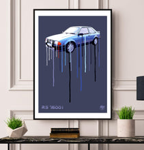 Load image into Gallery viewer, Ford Escort Mk3 RS1600i Print - Fueled.art
